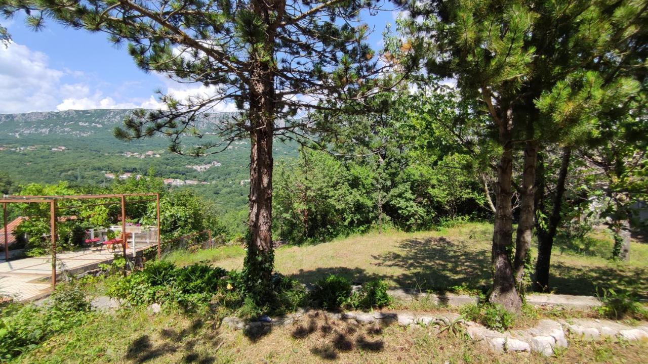 Amazing Sea-Mountain Valley View House With 3 Terraces And Huge Chill Gardens, 5Min From The Sea! 브리비르 외부 사진