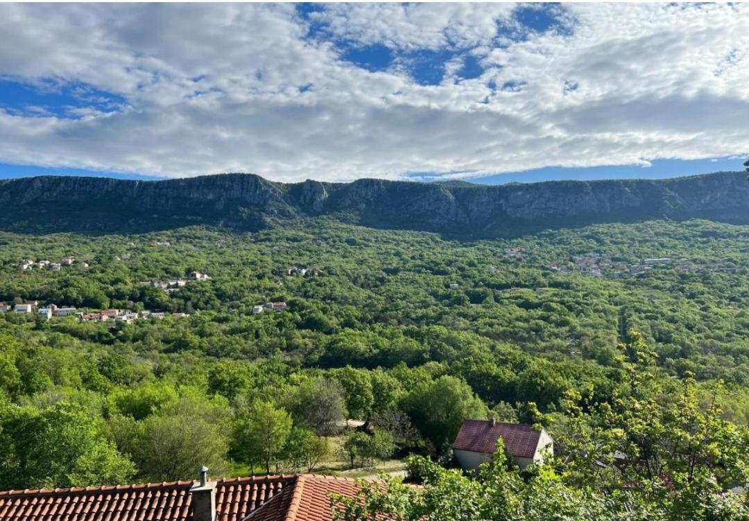 Amazing Sea-Mountain Valley View House With 3 Terraces And Huge Chill Gardens, 5Min From The Sea! 브리비르 외부 사진