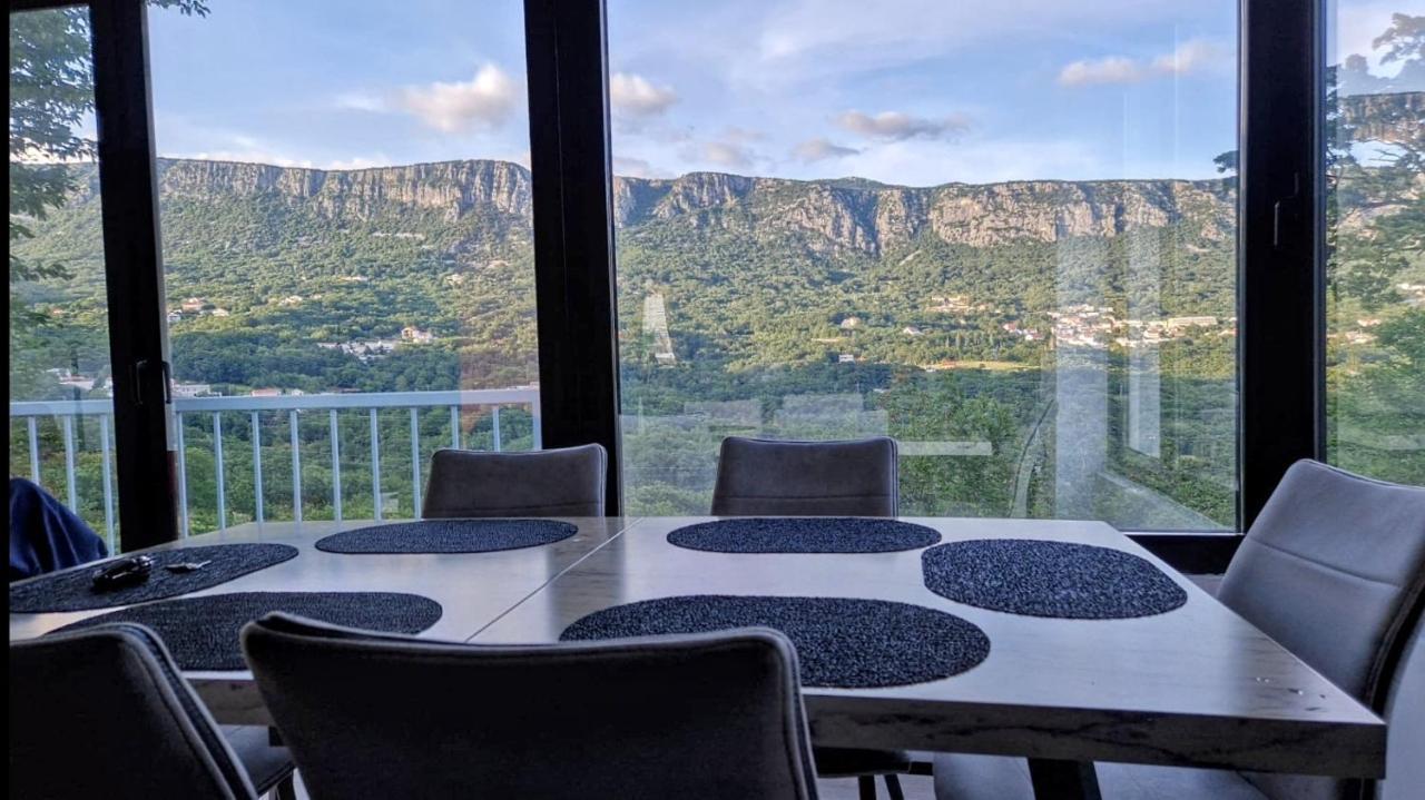Amazing Sea-Mountain Valley View House With 3 Terraces And Huge Chill Gardens, 5Min From The Sea! 브리비르 외부 사진