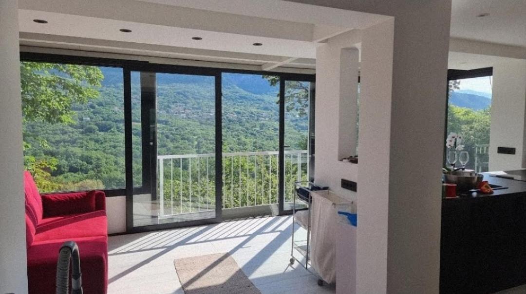 Amazing Sea-Mountain Valley View House With 3 Terraces And Huge Chill Gardens, 5Min From The Sea! 브리비르 외부 사진