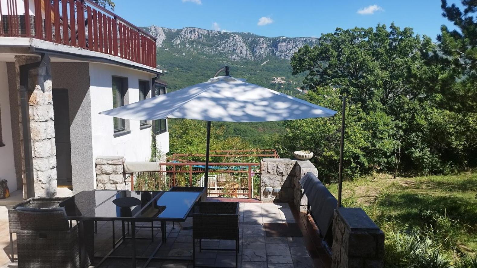 Amazing Sea-Mountain Valley View House With 3 Terraces And Huge Chill Gardens, 5Min From The Sea! 브리비르 외부 사진