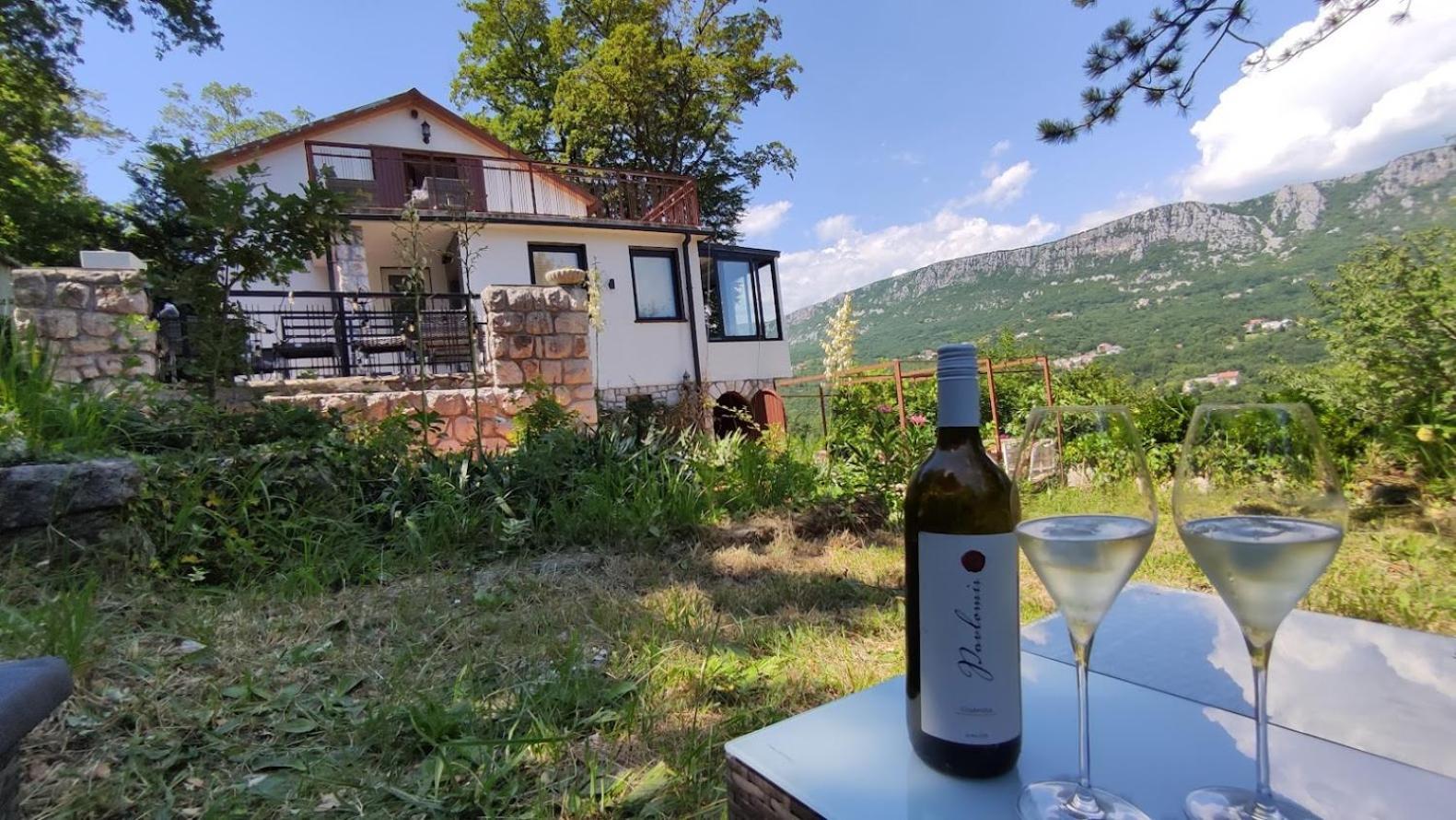 Amazing Sea-Mountain Valley View House With 3 Terraces And Huge Chill Gardens, 5Min From The Sea! 브리비르 외부 사진