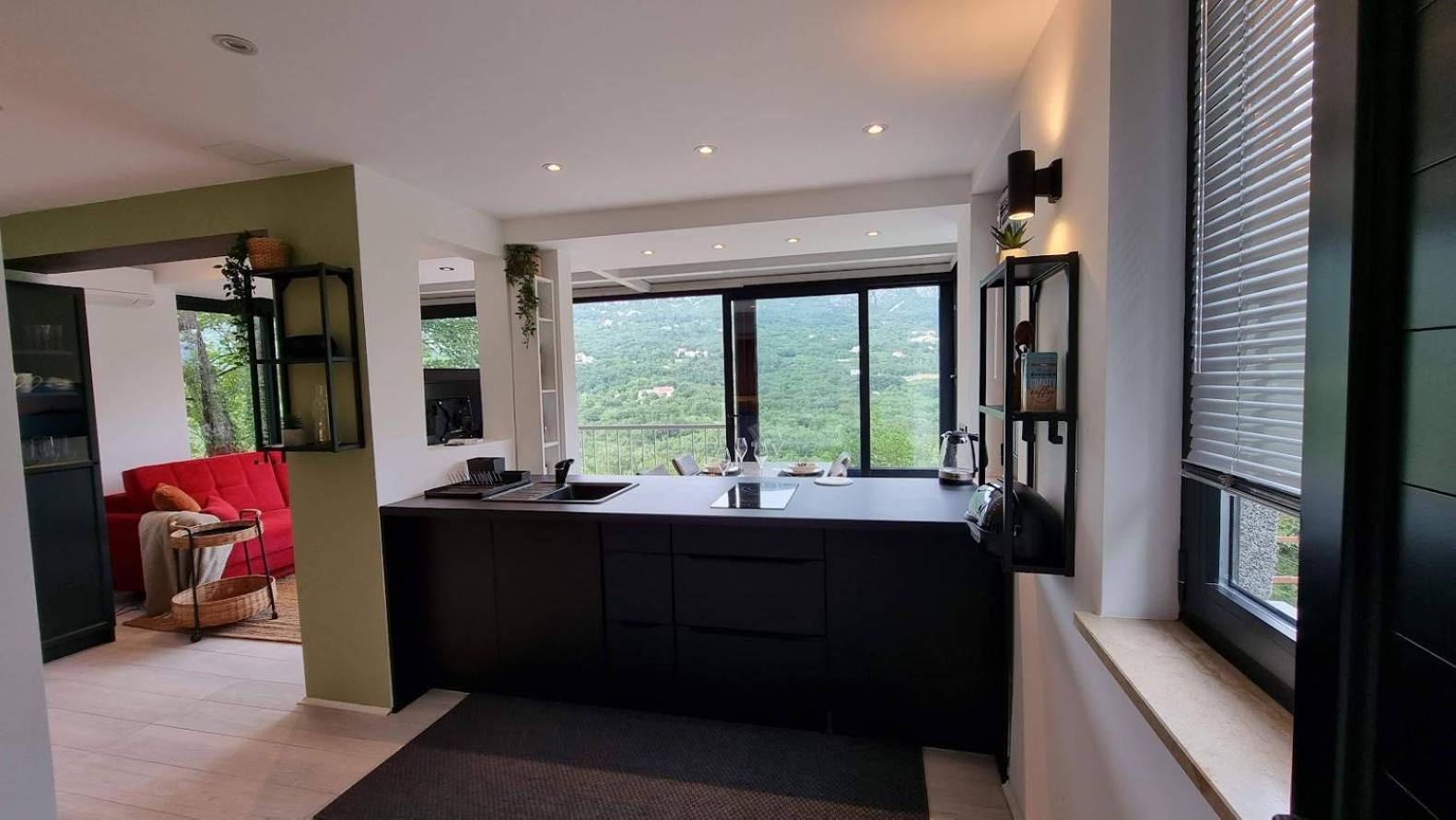 Amazing Sea-Mountain Valley View House With 3 Terraces And Huge Chill Gardens, 5Min From The Sea! 브리비르 외부 사진